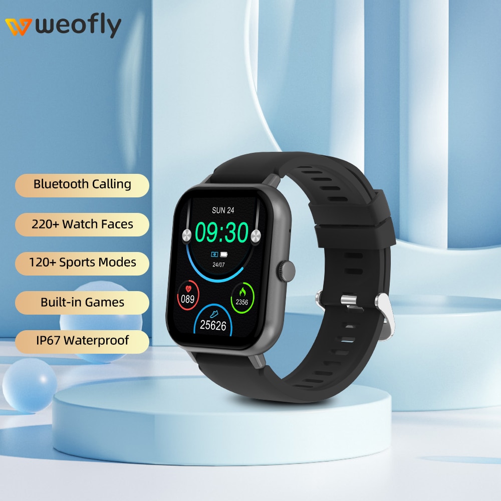 Weofly Bloom   ȭ Ʈġ, TFT ÷ ÷ Ʈ ġ, IP67 ,  , 1.83 ġ